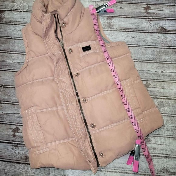 Sly product by sly baroque puffer vest pink limited edition! - Picture 5 of 9